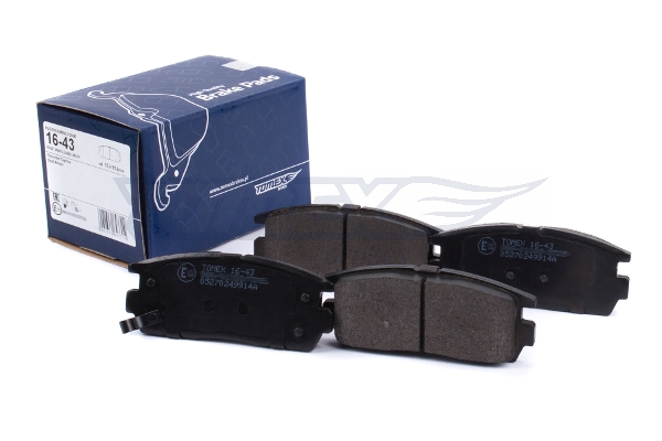 TOMEX Brakes TX 16-43 Bremsekloss sett